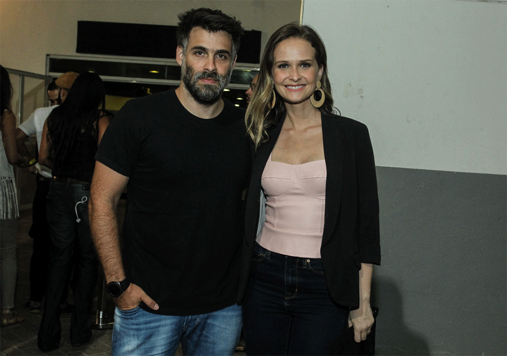 Raoni Carneiro e Fernanda Rodrigues