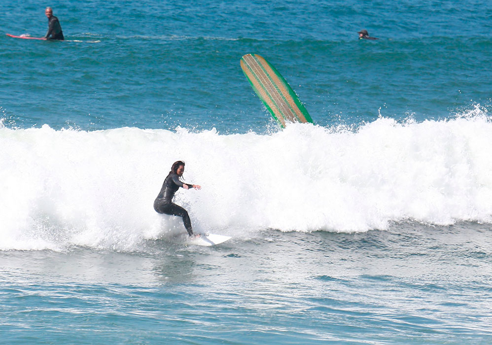 Dani Suzuki surfa no Rio de Janeiro