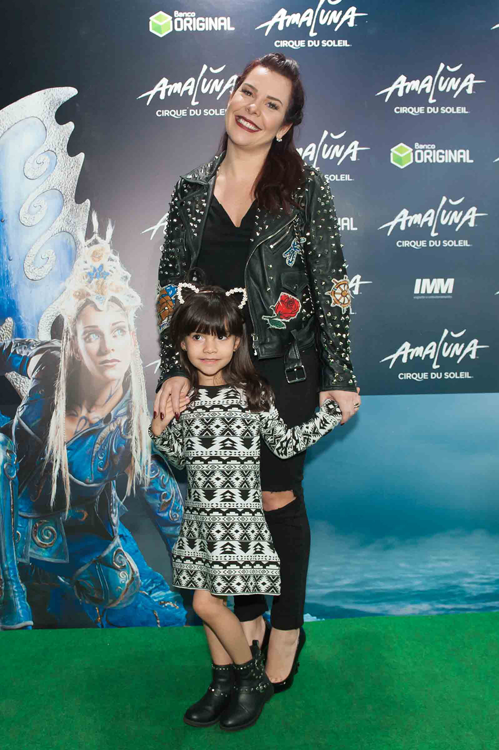 Fernanda Souza e a sobrinha Belinha