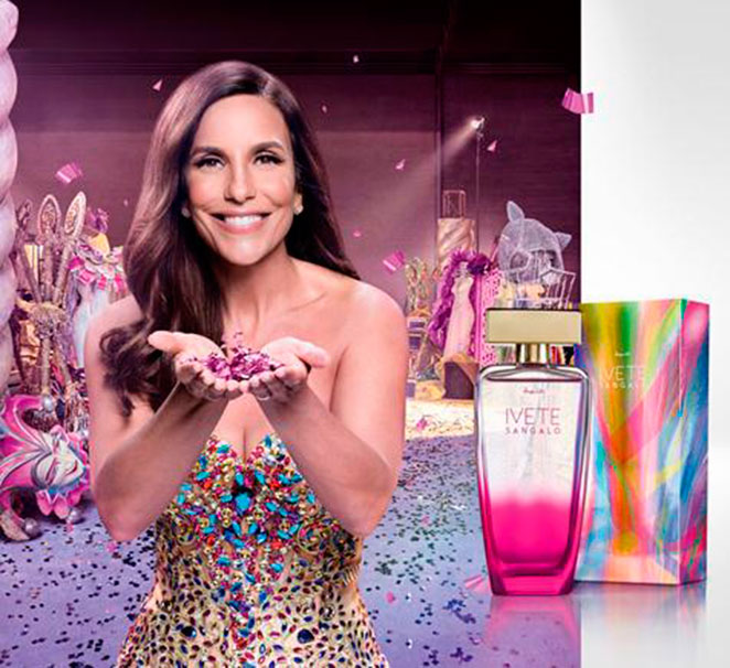 Ivete Sangalo lança perfume em parceria com a Jequiti