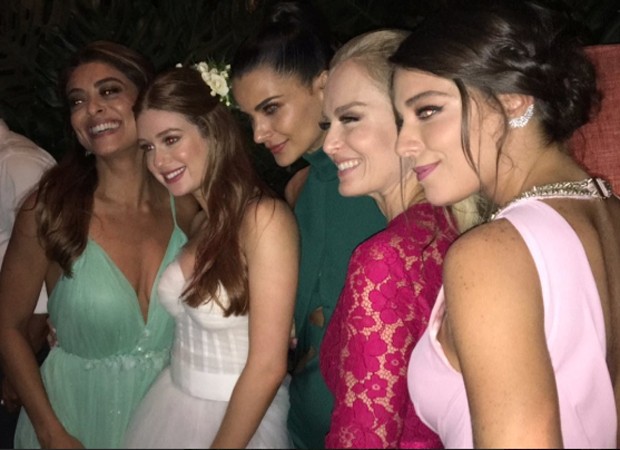 Famosos se esbaldaram na festa de casamento de Marina Ruy Barbosa