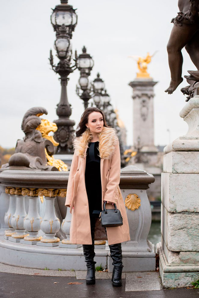 Larissa Manoela fotografa em Paris para sua linha de bolsas