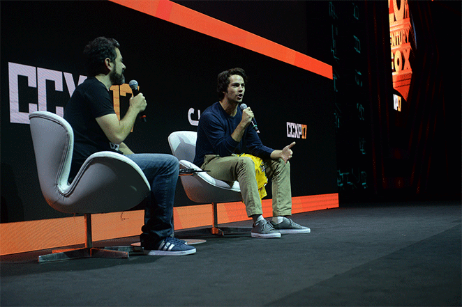 Dylan O'Brien divulga Maze Runner na CCXP17