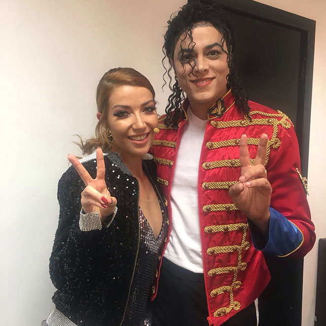 Luiza Possi e Rodrigo Teaser homenageiam Michael Jackson