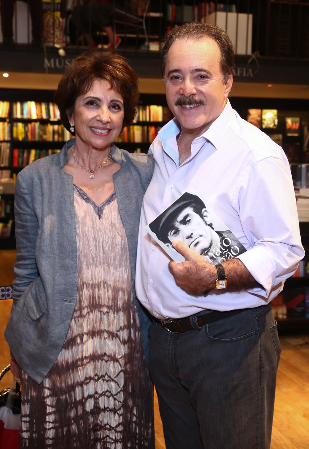 Tony Ramos e a esposa, Lidiane