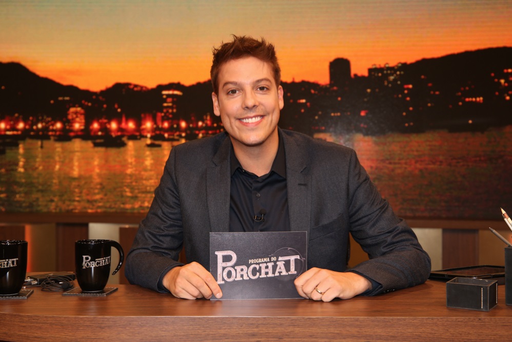 Fábio Porchat grava nova temporada de programa