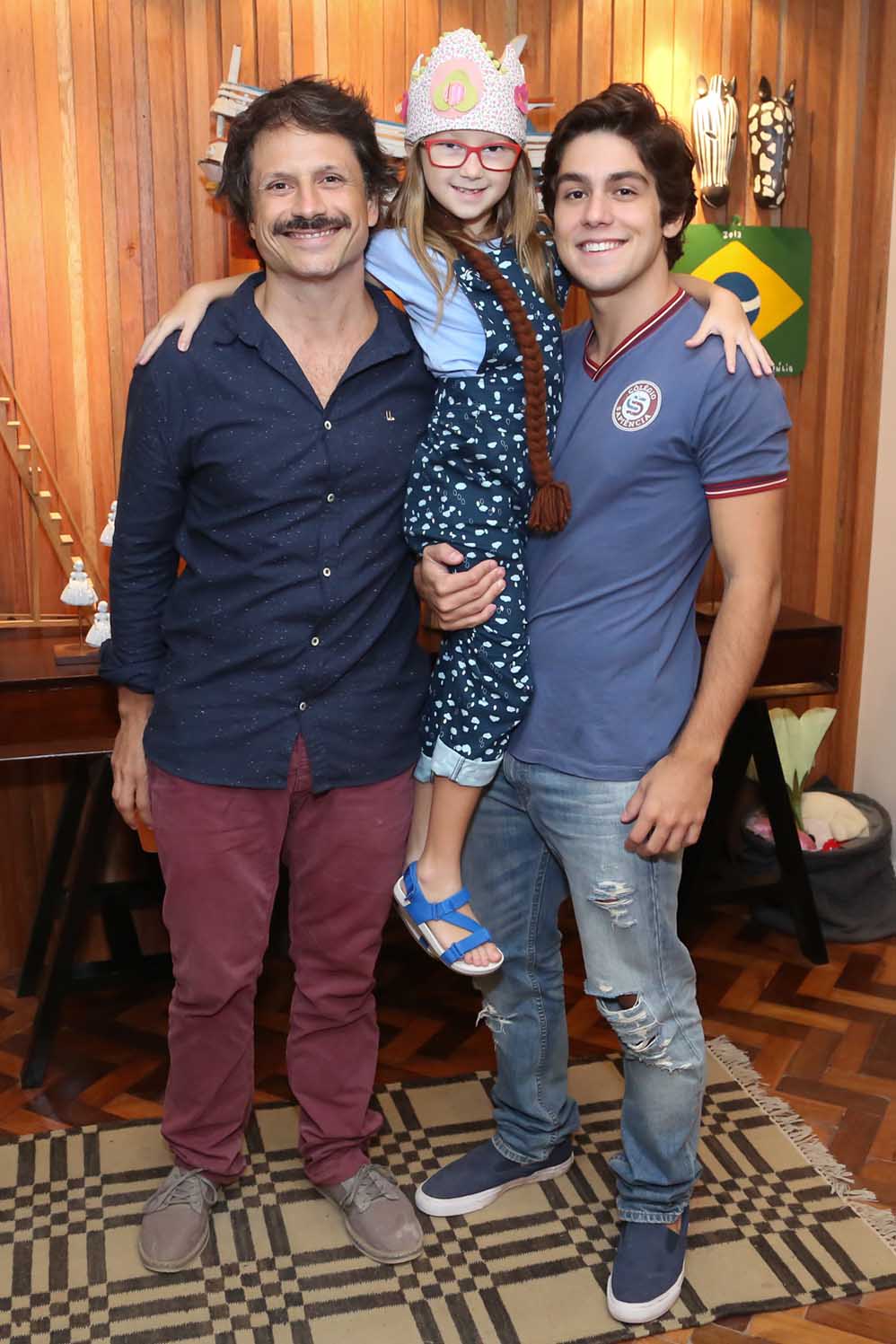 Felipe Rocha, Maria Rita e Daniel Rangel