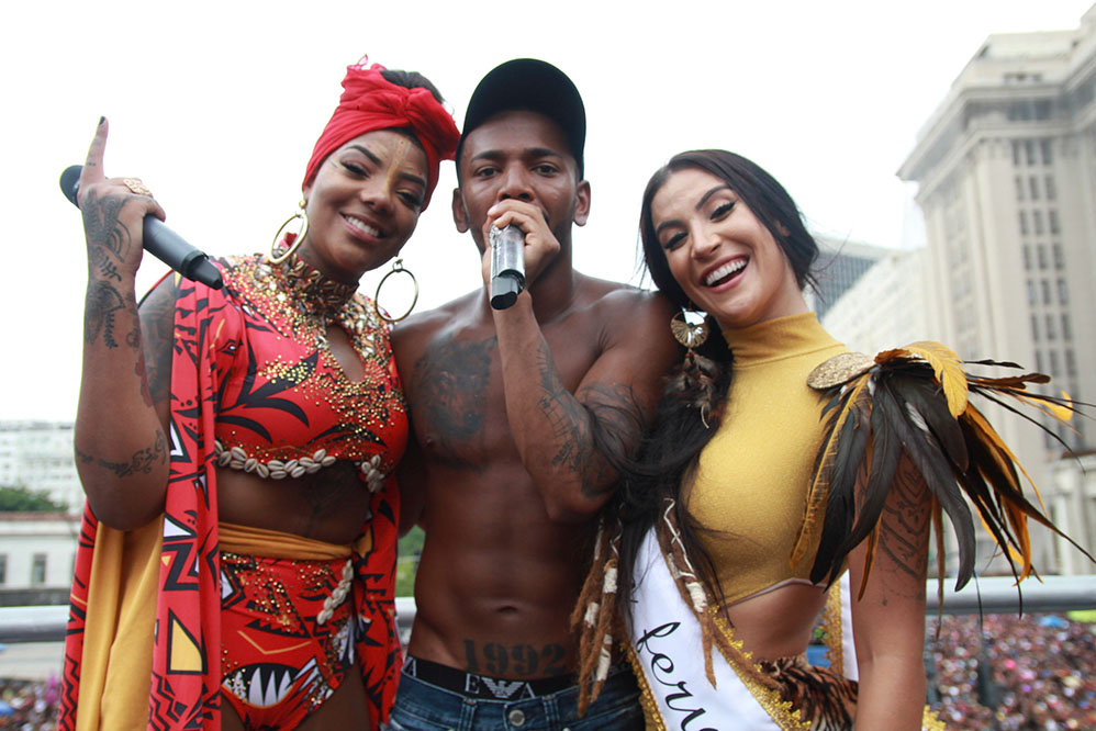 Ludmilla estreia Bloco no Rio de Janeiro