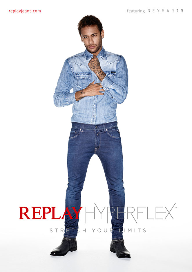 Neymar Jr. segue como Embaixador Global de marca de jeans