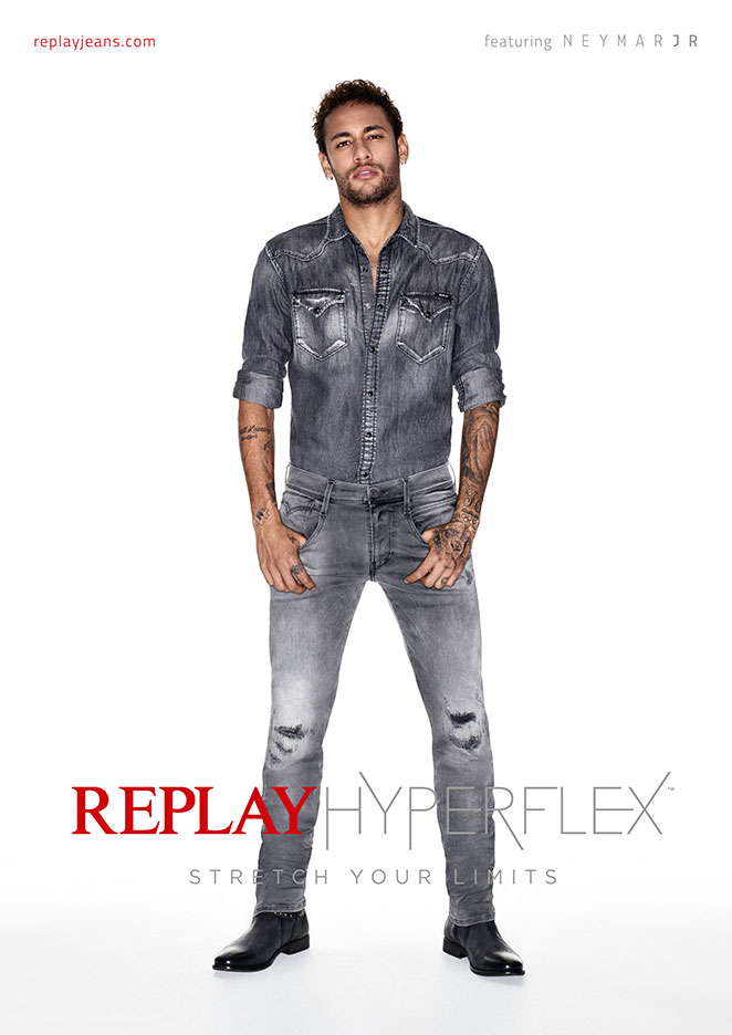 Neymar Jr. segue como Embaixador Global de marca de jeans