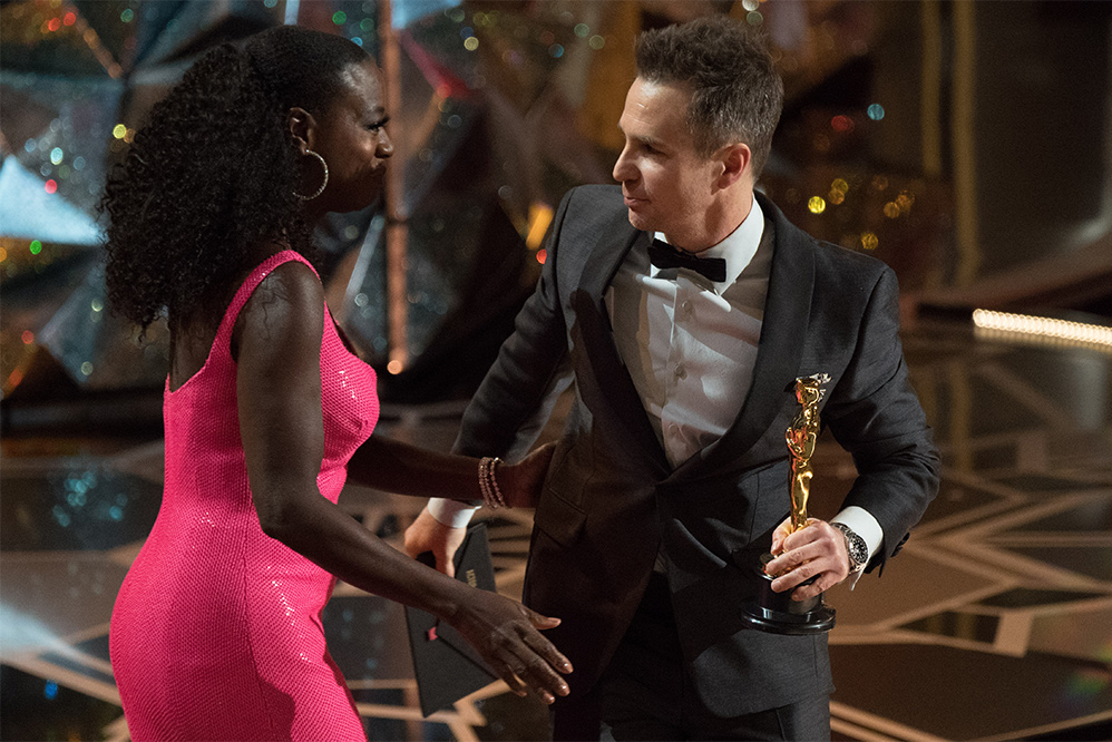 Sam Rockwell levou a estatueta de Melhor Ator Coadjuvante na 90ª edição do Oscar, realizada na noite deste domingo (4), por sua atuação em Três Anúncios Para um Crime