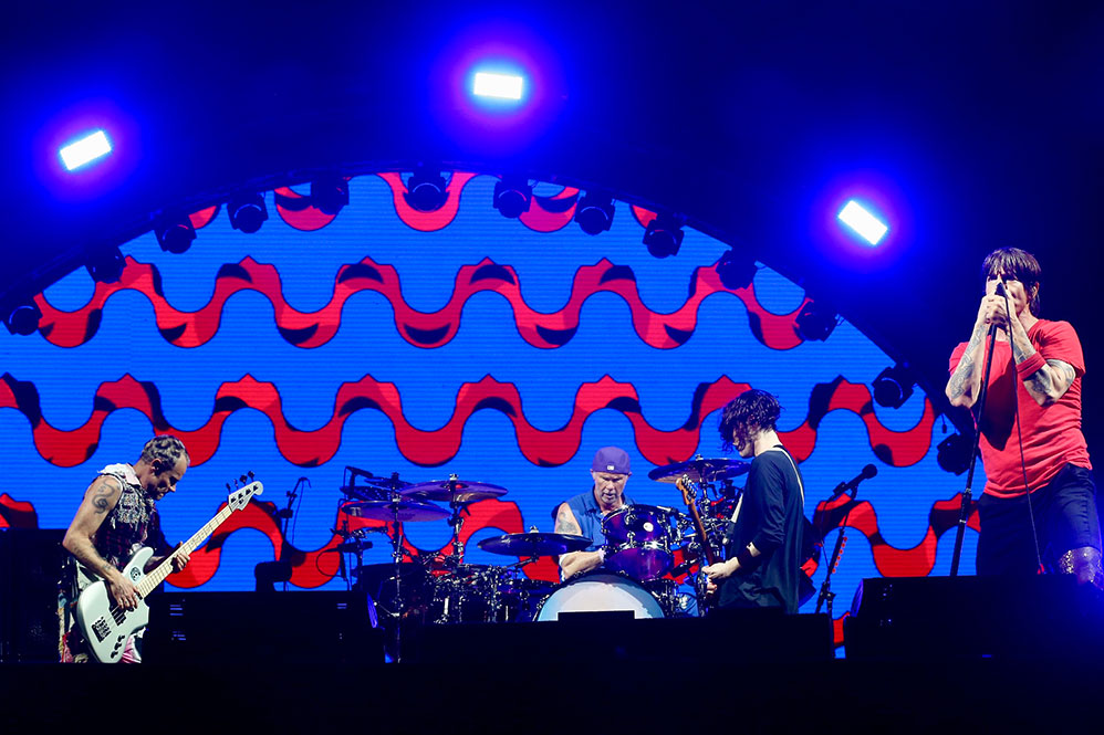 Red Hot Chili Peppers se apresenta no Lollapallooza