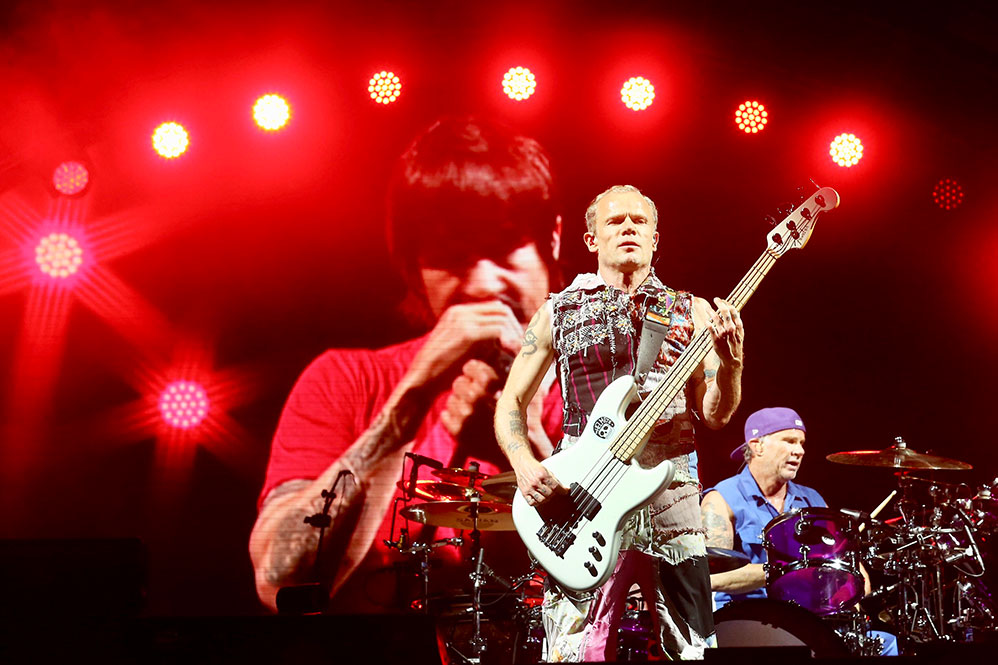 Red Hot Chili Peppers se apresenta no Lollapallooza