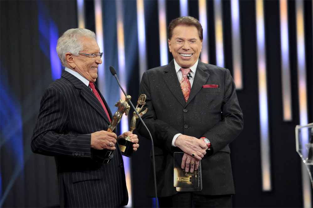Carlos ALberto de Nóbrega e Silvio Santos