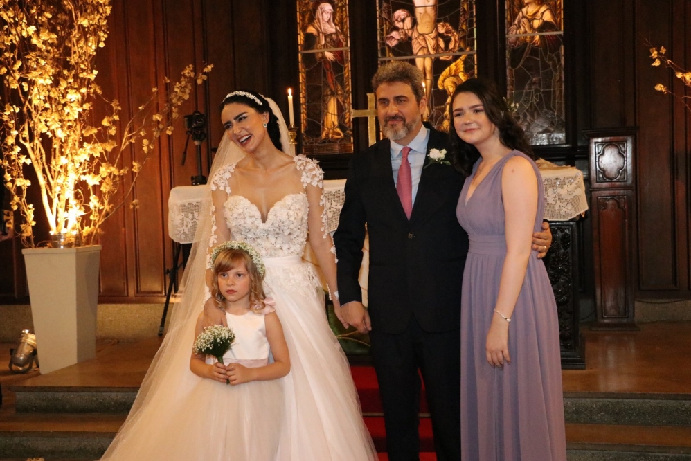 Veja fotos do casamento de Cristiane Machado