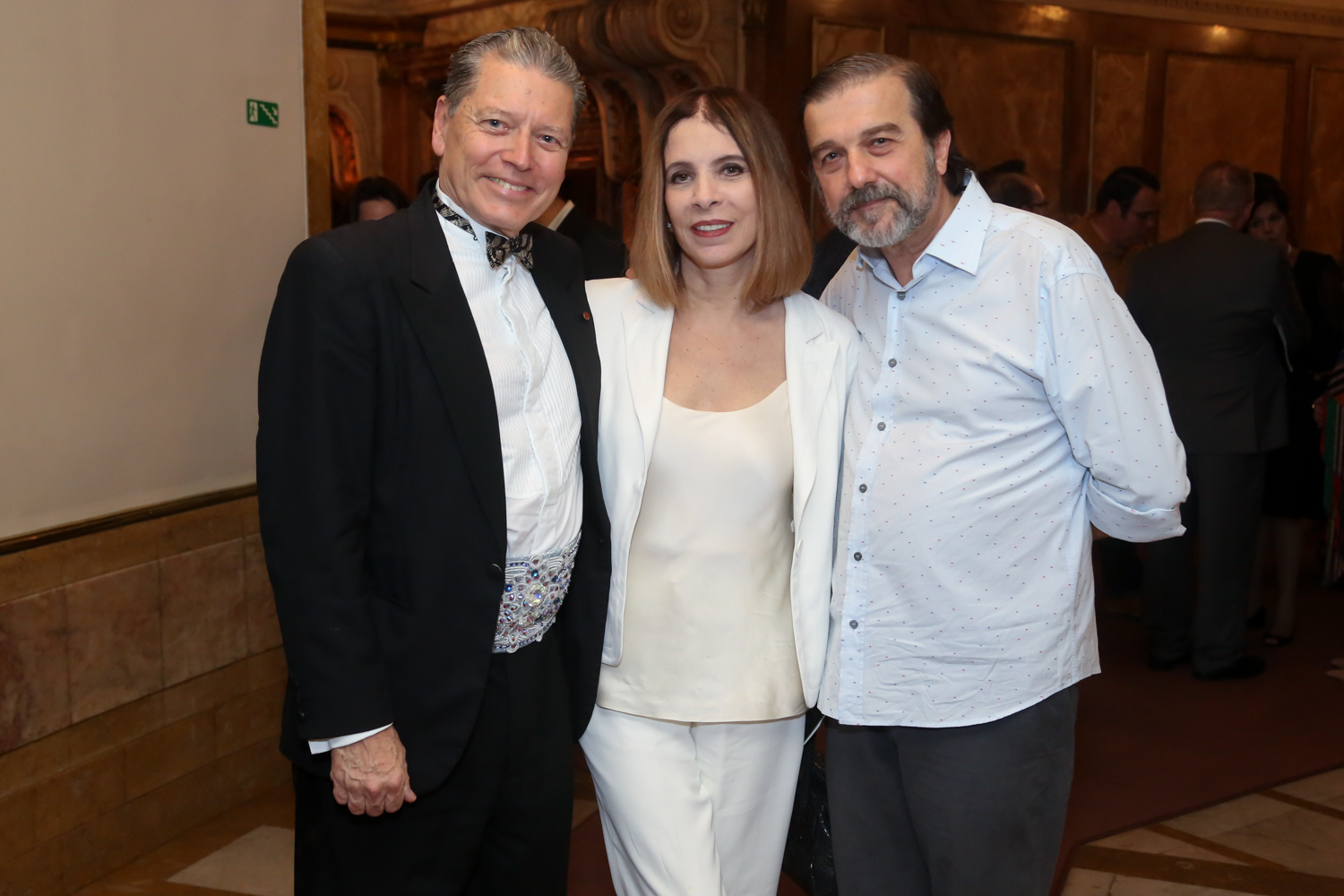 Fernando Bicudo, Liege Monteiro e Hugo Barreto
