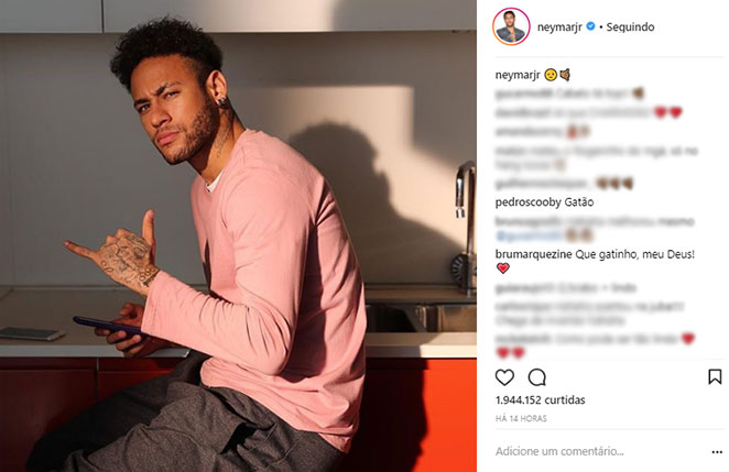 Neymar ganha elogio de Bruna Marquezine e Pedro Scooby