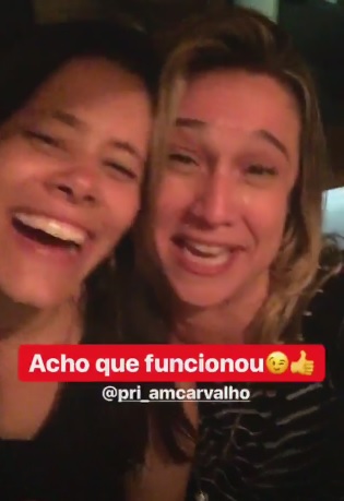 Fernanda Gentil e Priscila Carvalho