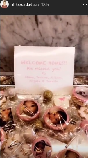 Khloe Kardashian capricha nos doces para festinha da filha
