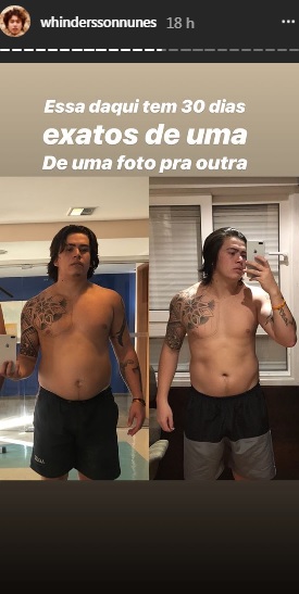 Whindersson Nunes muda seus cuidados com o corpo após descoberta