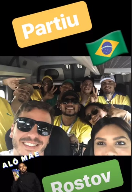 Irmão e amigos de Gabriel Jesus já estão levando toda alegria para cidade russa