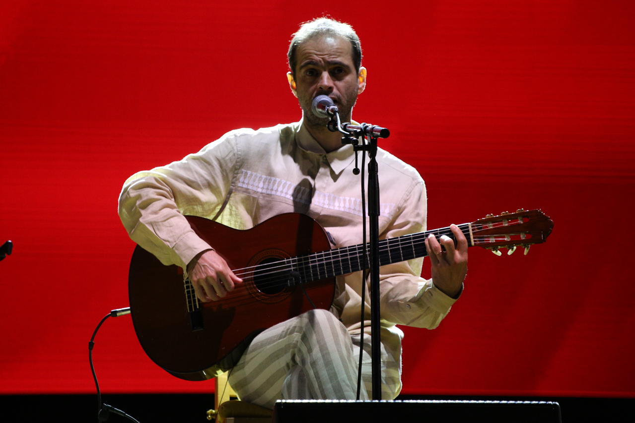 Moreno Veloso no festival João Rock