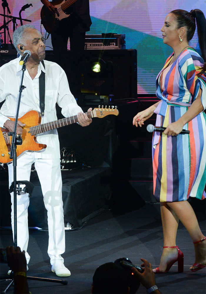 Ivete Sangalo e Gilberto Gil fazem a festa no Allianz Parque