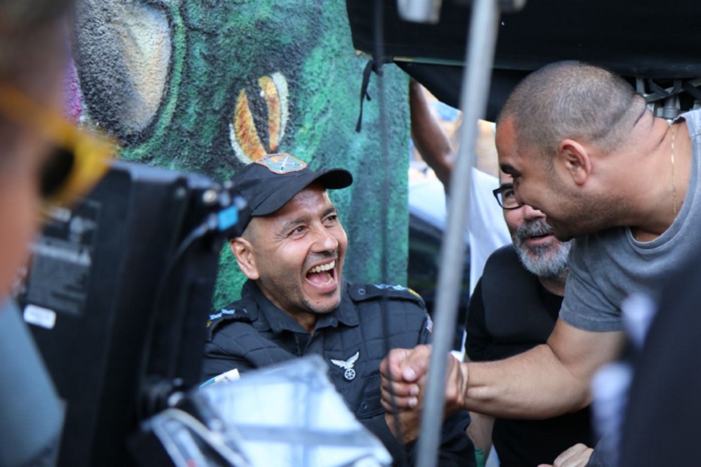 Marcos Palmeira se encontrou com outros atores para finalizar as cenas do longa-metragem