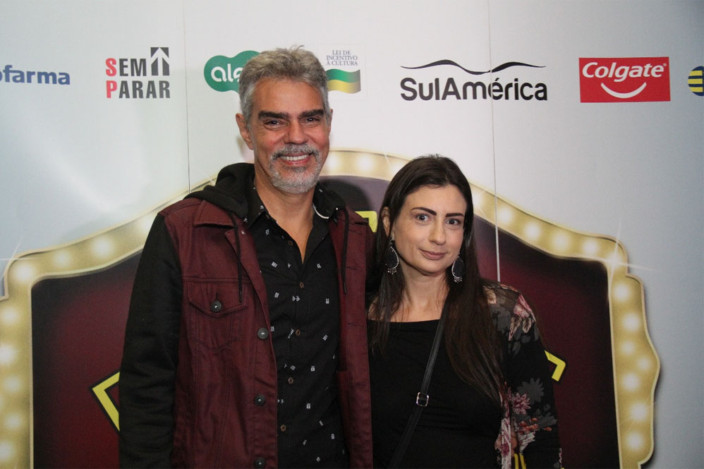 Nizo Neto e sua esposa, Tatiana Presser