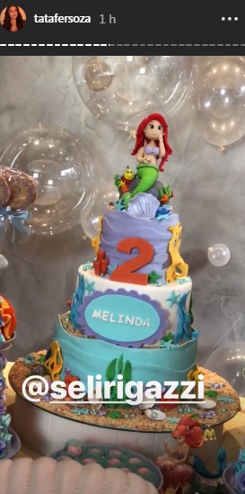 Veja detalhes da festinha de dois anos de Melinda
