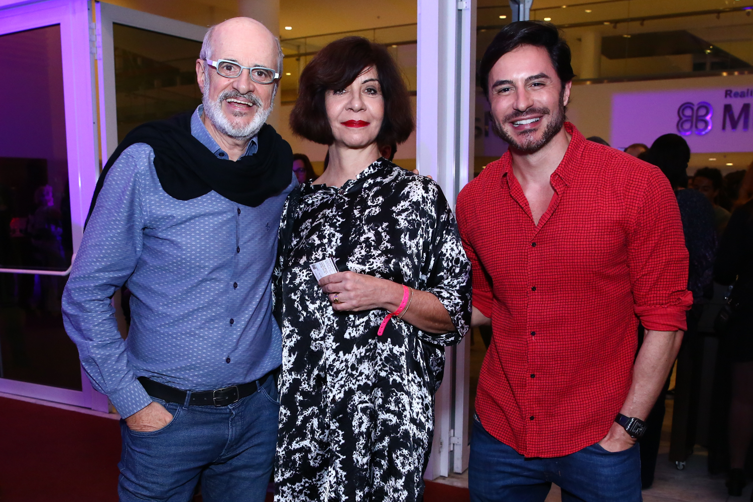 Marcos Caruso, Sandra Pera e Ricardo Tozzi