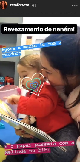 Michel Teló e Thaís Fersoza revelam como dividem os cuidados com os filhos