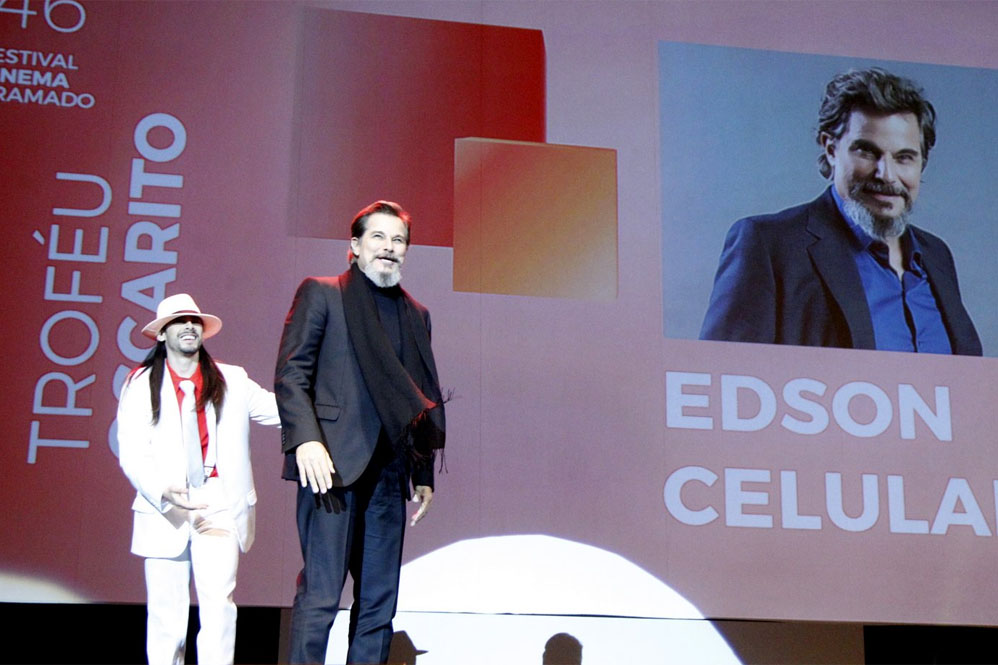 Festival de Gramado homenageia Edson Celulari em sua 46ª. edição