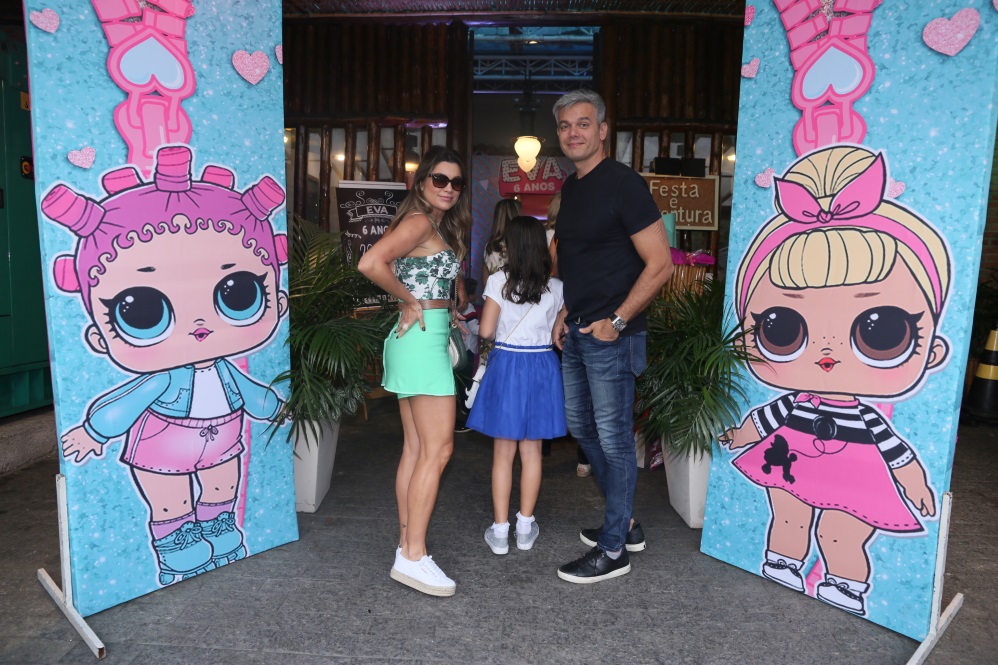 Veja Fotos do aniversário da filha de Angélica e Luciano Huck