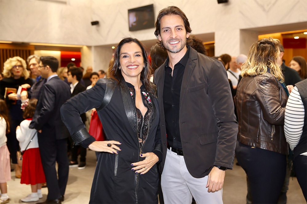 Mara Carvalho e Carlo Martin