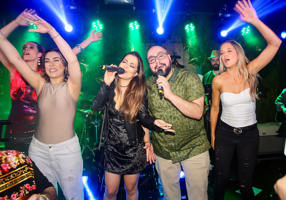 Naiara Azevedo, Thiago Abravanel, Li Martins e Ticiane Pinheiro