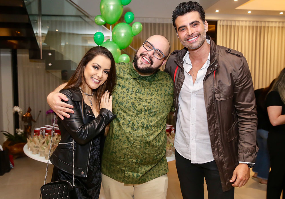 Li Martins, JP Mantovani e Thiago Abravanel