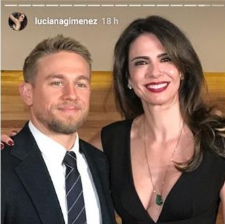 Luciana Gimenez e Charlie Hamm