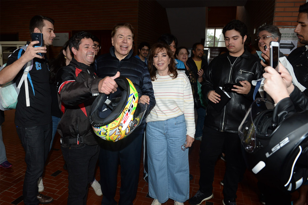 Silvio Santos e Irir Abravanel