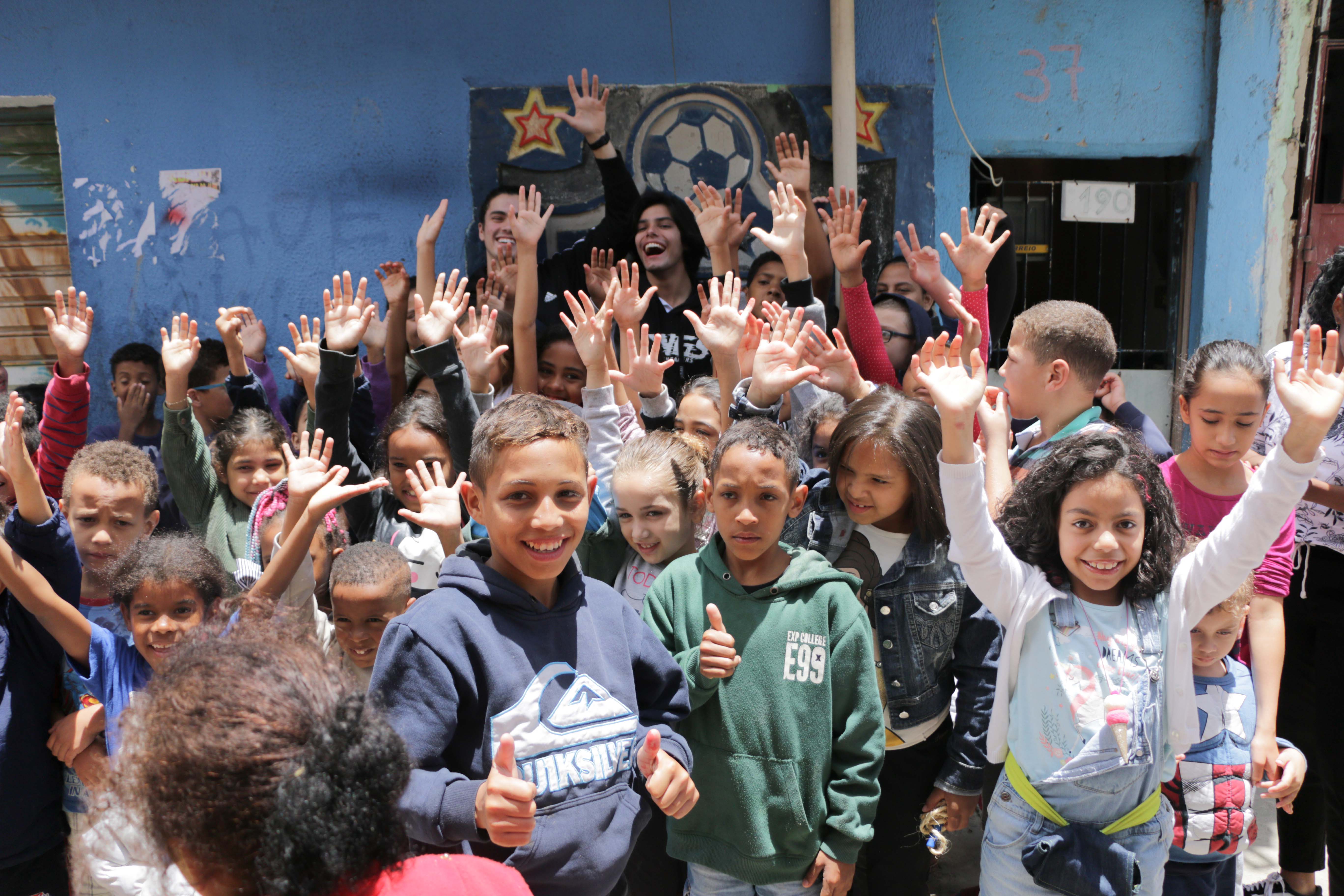 Evento reuniu crianças de bairros carentes da Zona Leste de São Paulo