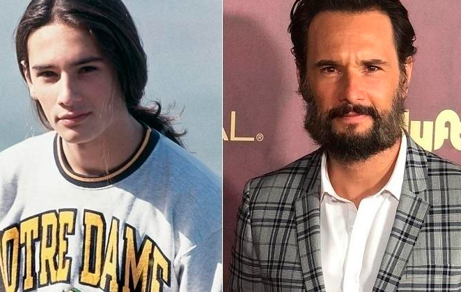 Rodrigo Santoro também mostrou o quanto foi grande a mudança