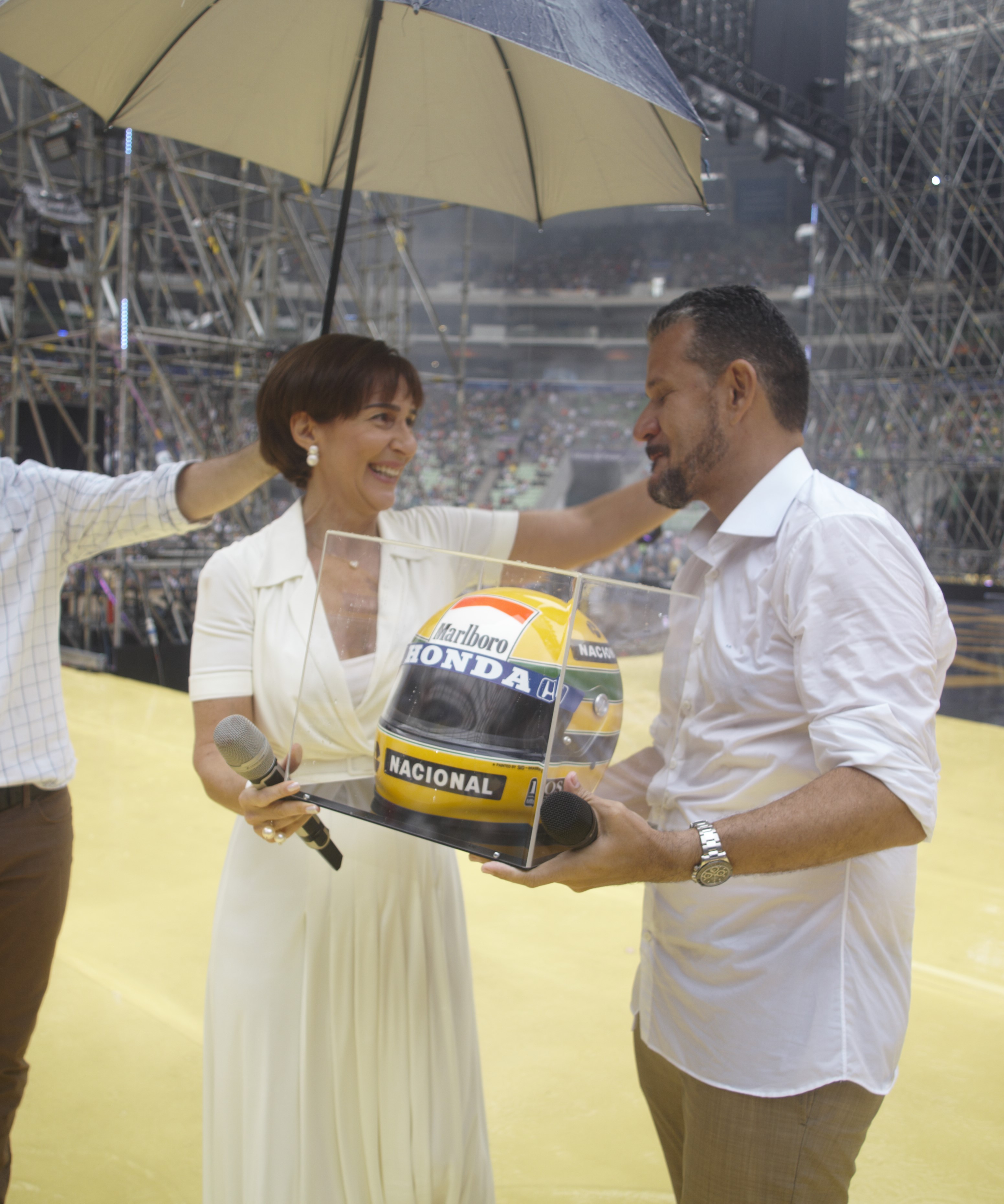 Viviane Senna e Sandro Rodrigues