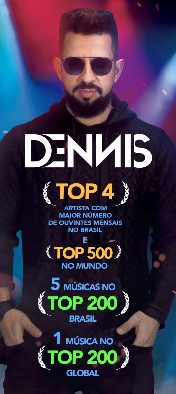 Dennis celebra começo de ano para lá de especial