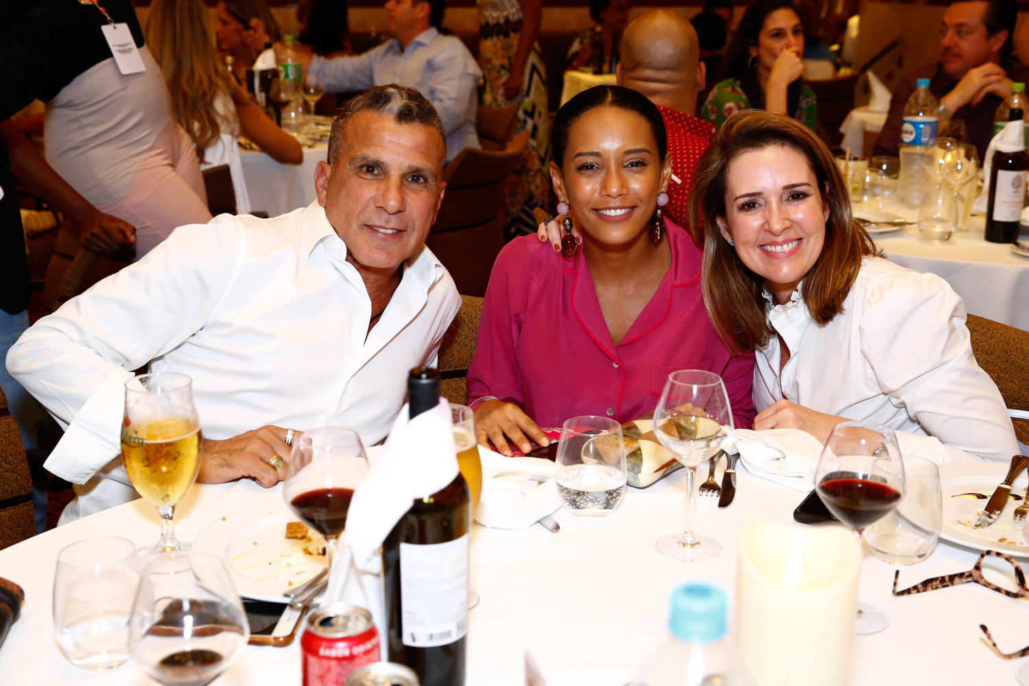 Eri Johnson, Taís Araújo e Renata Capucci