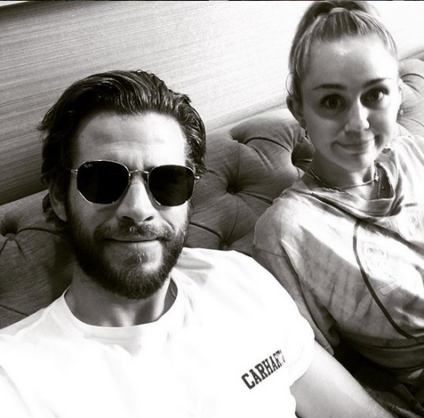 Liam Hemsworth e Miley Cyrus