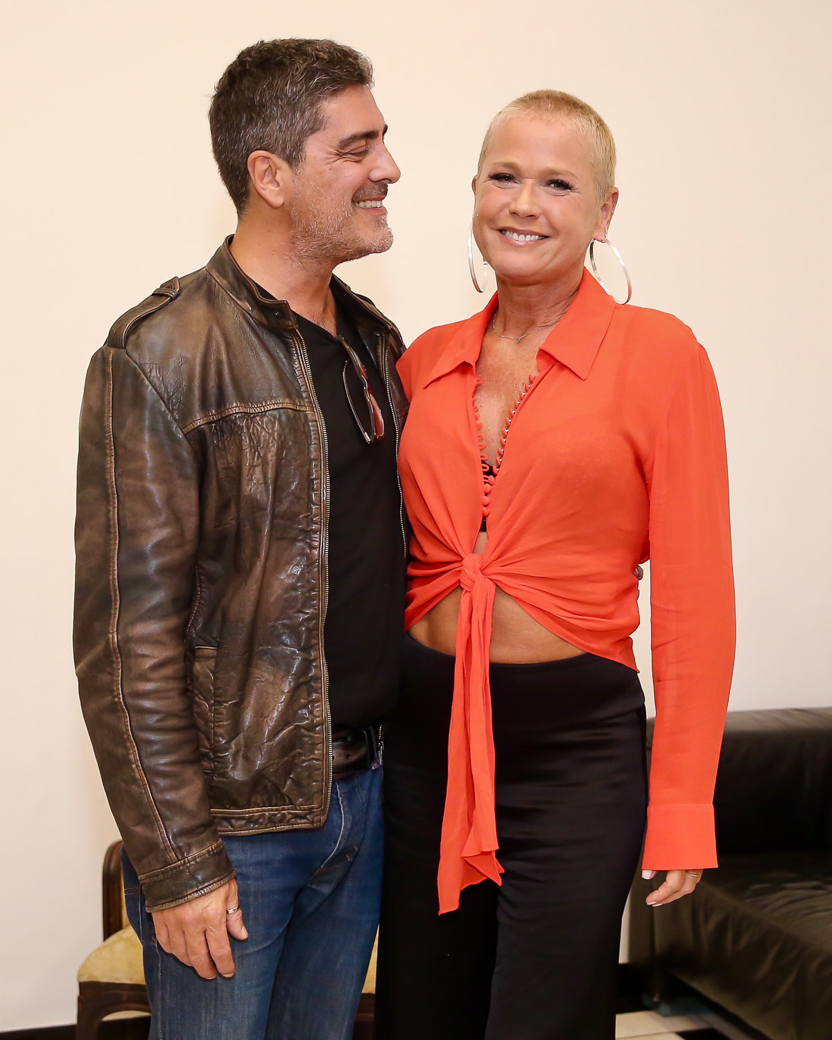 Xuxa Meneghel e Junno Andrade