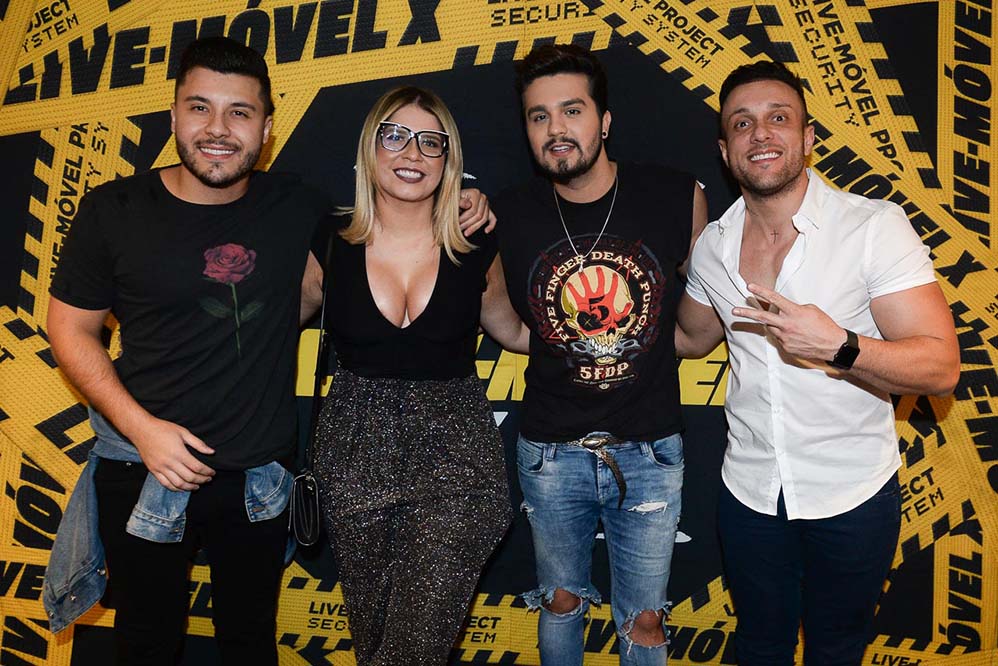 Luan Santana, Marília Mendonça e amigos