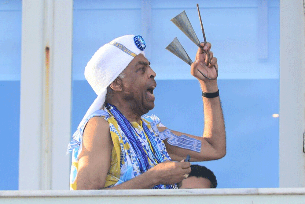 Gilberto Gil curte o Carnaval da Bahia de camarote