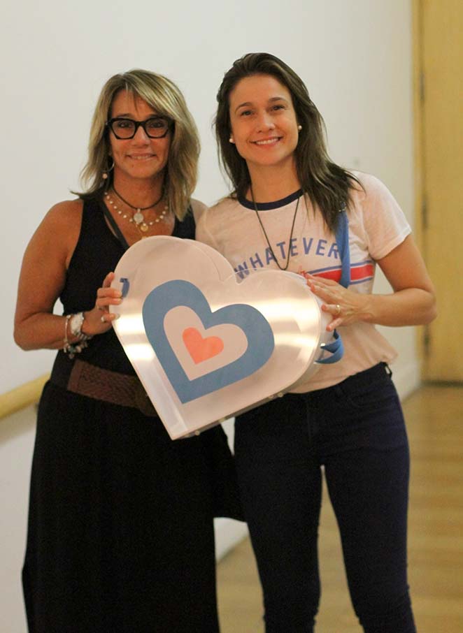 Fernanda Gentil e a mãe, Martha