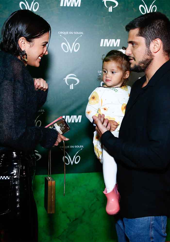 Bruna Marquezine, Bruno Gissoni e sua filha, Madalena